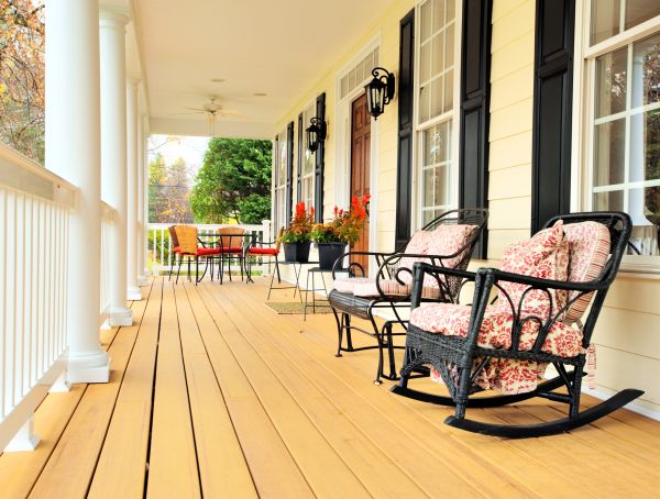 Cost of Porch Construction in Vacaville