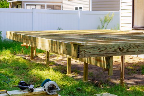 Cost of Elevated Deck Installation in Vacaville