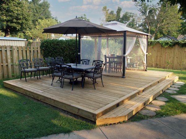 Cost of Backyard Deck Installation in Vacaville