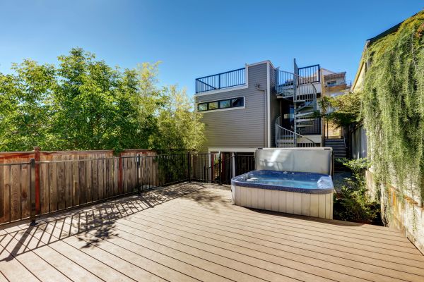 Cost of Hot Tub Deck Installation in Vacaville